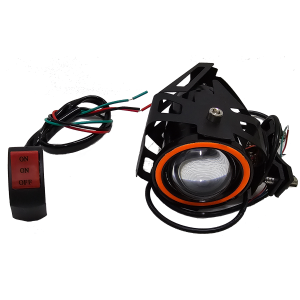 FARO U-7 LUPA LED ROJO