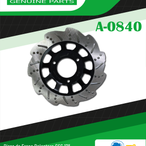 Disco de Freno Delantero GSC175, GTS175 CON LEDS, TRN175, TRN150