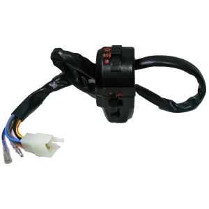 INTERRUPTOR DERECHO  (MANDO) ITALIKA FT125 (2012-2014), FT125 CLASICA (2012-2014), FORZA125 (2005-2012) DE ENCENDIDO, INTERMITENTES Y LUCES, MANDO 8 PUNTAS
