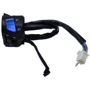 INTERRUPTOR IZQUIERDO (MANDO) ITALIKA 125Z BOTON DESTELLADOR DE LUZ, DIRECCIONALES, CLAXON Y LUCES, MANDO 10 PUNTAS