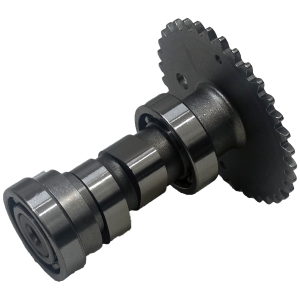 ARBOL DE LEVAS  ITALIKA DS150 / WS150 / XS150 / DS125 / CS125 / XS125 / VITALIA125 LARGO 77 mm, C/ENGRANE Y DESCOMPRESOR