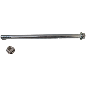 EJE DE RUEDA TRASERA  ITALIKA DM150 LARGO 25 cm, ANCHO 14 mm C/TUERCA