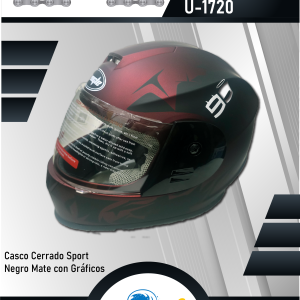 CASCO CERRADO TIPO SPORT