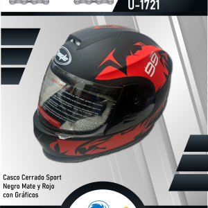 CASCO CERRADO TIPO SPORT