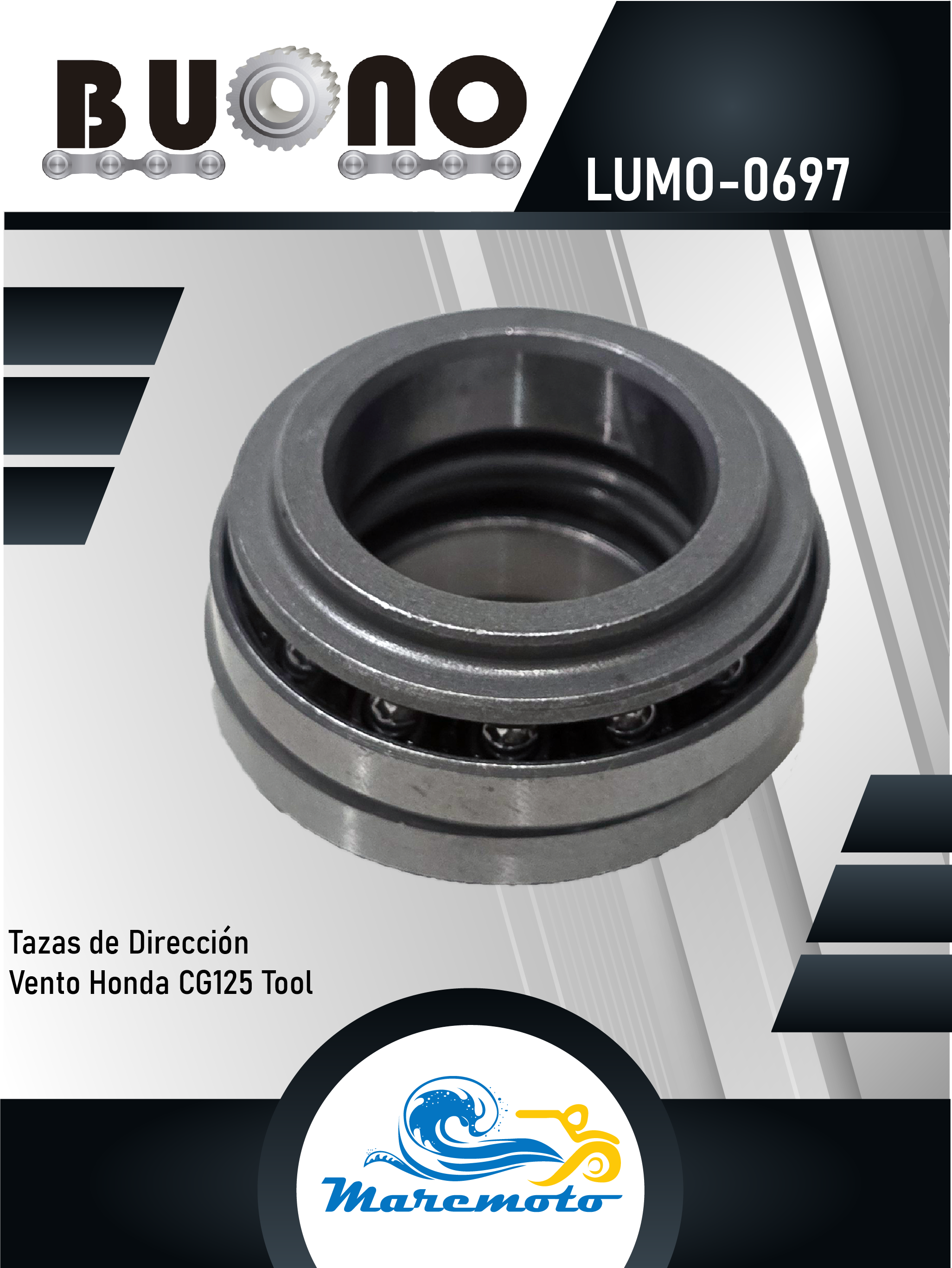 TAZAS DE DIRECCION HONDA CG125 TOOL